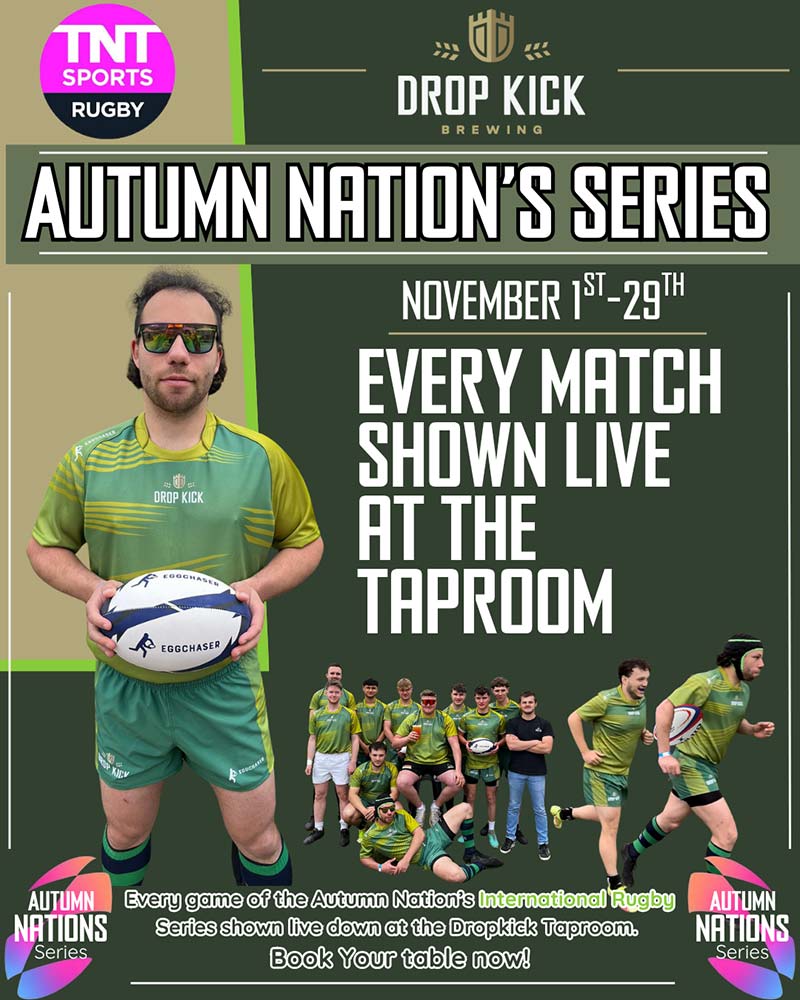 Autumn nations 25 schedule poster 