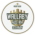 Wallaby IPA from Dropkick Brewing